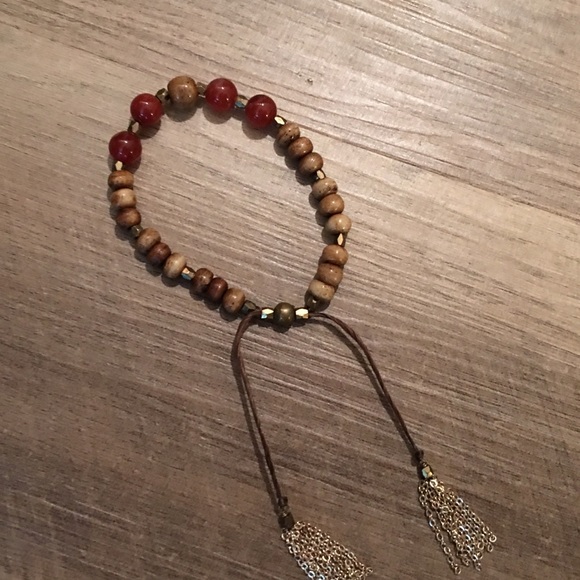 Bundle of 5 Boho Multilayered Bead Bracelets - Picture 4 of 8